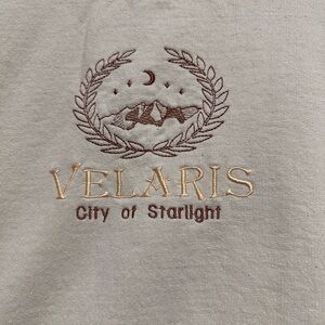 ACOTAR Velaris Cream Sweatshirt